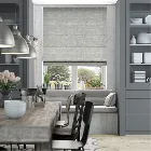 Loretta Platinum Roman Blind