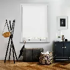 Prime Blackout Fr White Roller Blind