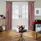 Velvet Dusk Pink Curtain