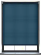 Splash Sapphire Blue Electric Roller Blind