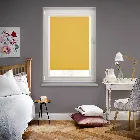 Unicolour Fr Luna Yellow Perfect Fit Roller Blind