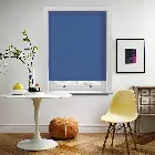 Unilux Pvc Blackout Imperial Blue Roller Blind