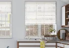Ecowood Absolute White Fine Grain - Venetian Blind