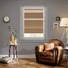 Zambezi 25mm Tawny Real Wood Perfect Fit Blind