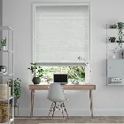 Lanura Misty Blue Roman Blind