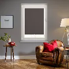 Bella Blackout Chocolate Brown Perfect Fit Roller Blind