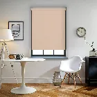 Samba Pvc Blackout Cream Electric Roller Blind