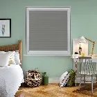Infusion Solar Concrete Neat Fit Pleated Blind