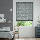 Scribble Cool Grey Roman Blind