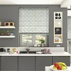 Little Mr Fox Slate Roman Blind
