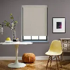 Luxari Pvc Blackout Beige Electric Roller Blind