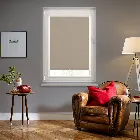 Bella Blackout Natural Hessian Perfect Fit Roller Blind
