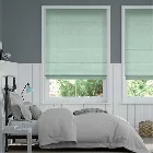 Bijou Linen Aqua Roman Blind