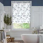 Birds And Roses Blue Roller Blind