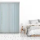Unilux Pvc Blackout Powder Blue 89mm Vertical Blind