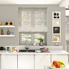 Sabe Voile Linen Roman Blind