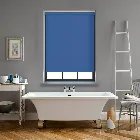 Unilux Pvc Blackout Surf Blue Electric Roller Blind