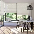 Lumiere Unlined Quintessence Linen Roman Blind