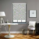 Loras Blackout Melody Grey Electric Roller Blind