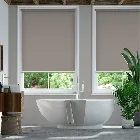 Electric Blackout Titan Fairview Taupe Roller Blind