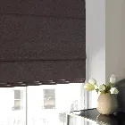 Keswick Grey Roman Blind - Blackout Lining