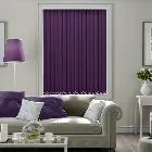 Cordoba Purple Blackout Vertical Blind