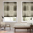 Woven Acorn Cup Charcoal Roman Blind