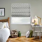 Banbury Stone Grey Roman Blind