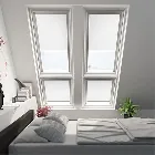 Elements Pure White Blackout Blind For Velux Windows