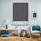 Shimmer Blackout Granite Grey Electric Roller Blind