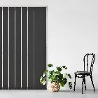 Unishade Blackout Fr Black 127mm Vertical Blind
