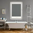 Oslo Blackout Rock Grey Perfect Fit Roller Blind