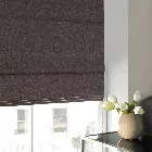 Beverley Slate Roman Blind - Blackout Lining