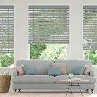 Fossil Grey Faux Wood Blind - 50mm Slat
