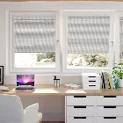 Silver Stripe Perfect Fit Venetian Blind