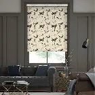 Catch Mini Blackout Linen Roller Blind