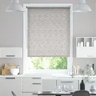 Argyle Blackout Winter Grey Roller Blind