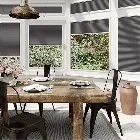 Duolight Anthracite Perfect Fit Thermal Blind