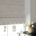 Beverley Ivory Roman Blind - Blackout Lining