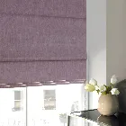 Stamford Heather Roman Blind - Standard Lining