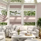 Duoshade Pink Blush Perfect Fit Thermal Blind
