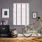 Deco Taped True White With Contrast Poison Tape Faux Wood