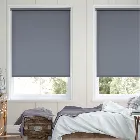 Santiago Blackout Violet Blue Roller Blind