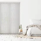 Bella Blackout Frost White 89mm Vertical Blind