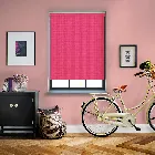 Bella Blackout Lipstick Pink Electric Roller Blind