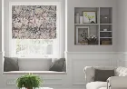 Oasis Charcoal - Roman Blind