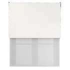 Amor Snowfall With Haze Pure Double Roller Blind