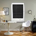 Mirabella Solar Crush Black Solar/thermal Perfect Fit Pleated Blind