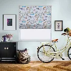 Oh Deer Colonial Roman Blind