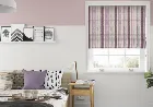 Guarda Stripe Grape - Roman Blind